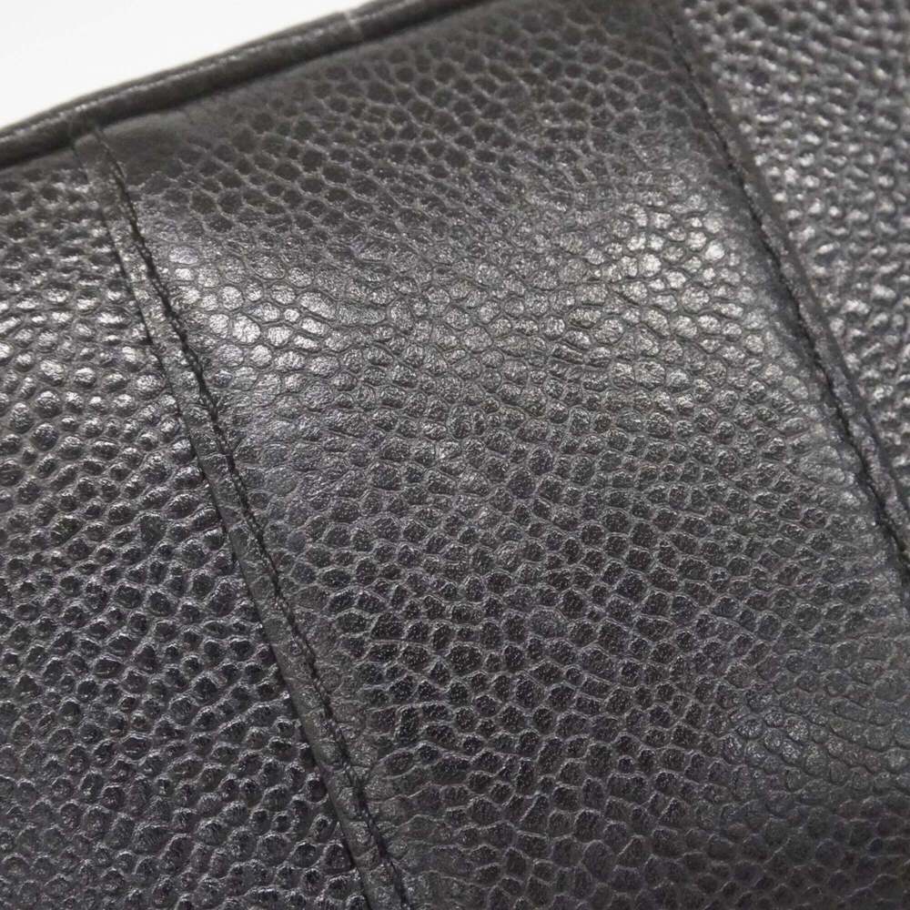CHANEL Black Caviar Leather Vanity Bag - Picture 8 of 10